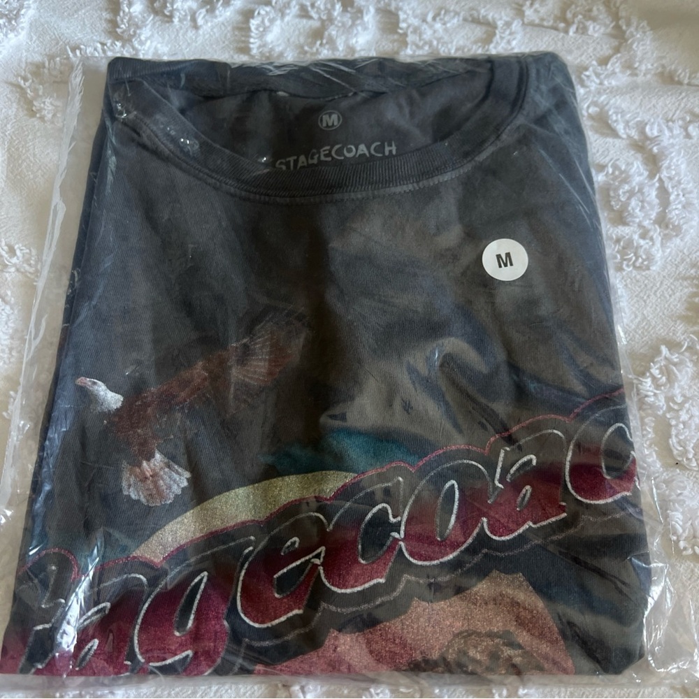 Stagecoach Graphic T-Shirt in Black